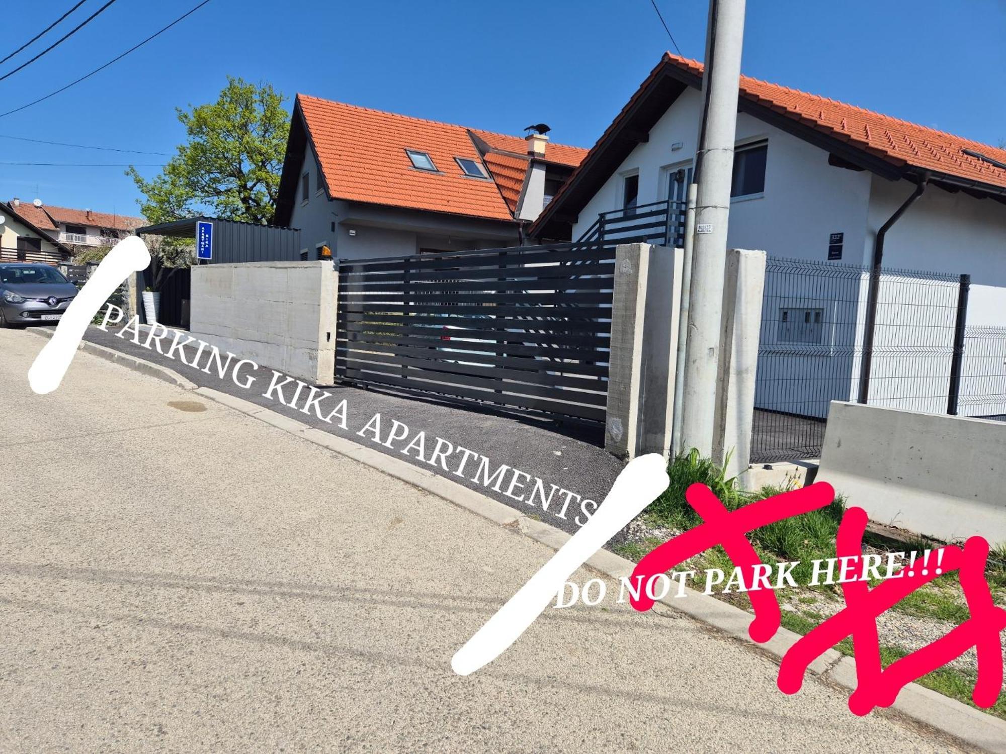 Kika Apartmani-Free Parking- 7 Km Od Centra Zagreb Exterior foto